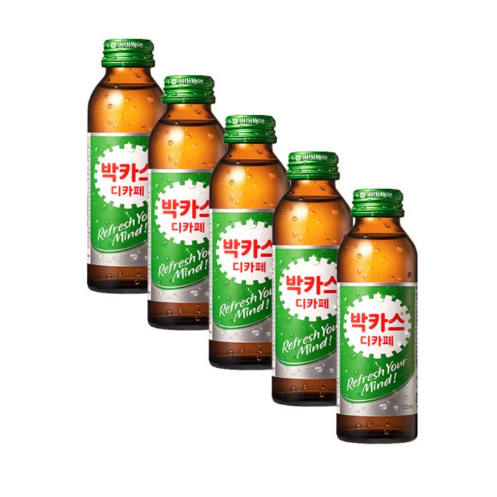 동아제약 박카스 디카페인, 120ml, 5개