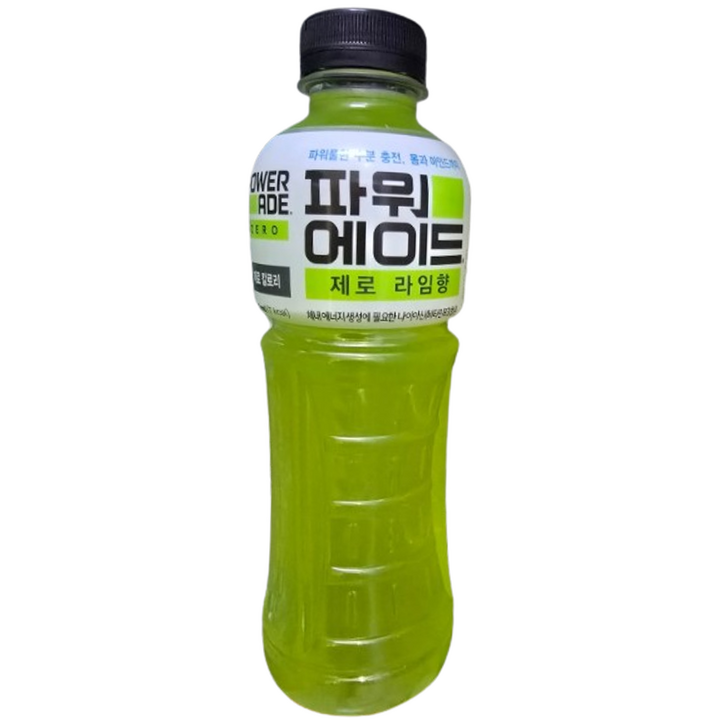 파워에이드 제로 라임향, 600ml, 5개