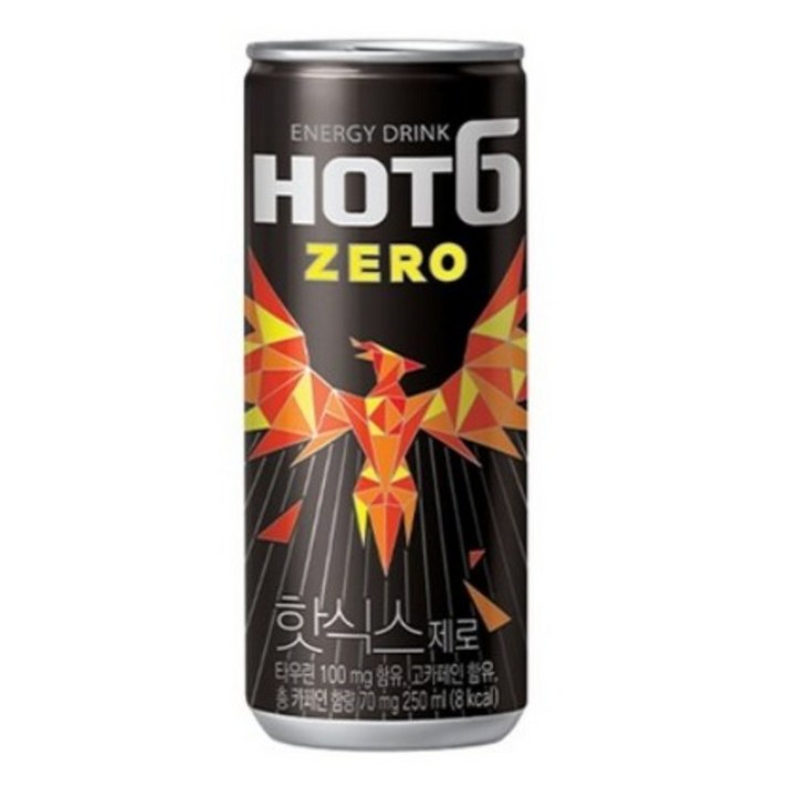 핫식스 제로, 250ml, 30개