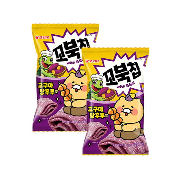 꼬북칩 고구마 탕후루맛 72g x 2, 2개