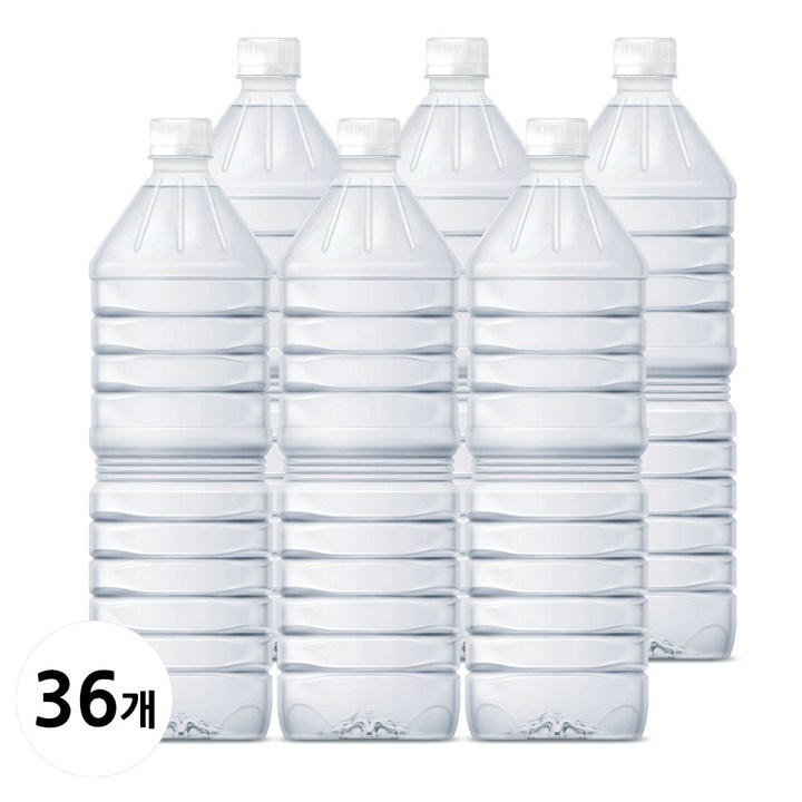 지리산 물하나 ECO 생수, 2L, 36개