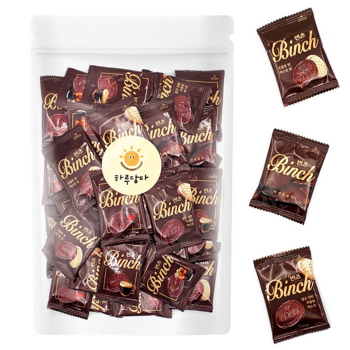 롯데 빈츠 비스켓 초콜릿 크래커 대용량 30개, 273g, 1세트