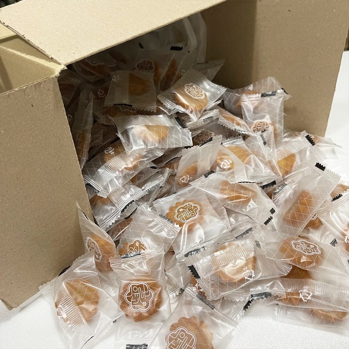 삼립 한과 미니꿀약과 200개(개별포장) 선물세트 한국전통과자 맛있는약과, 200개