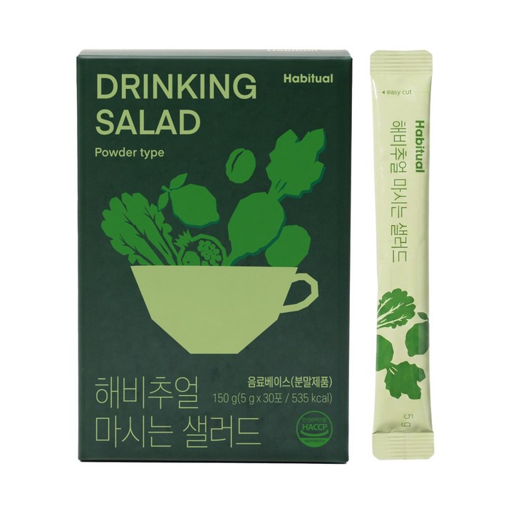 와이즐리 마시는 샐러드(63가지 야채 과일) 30포, 1개, 150g
