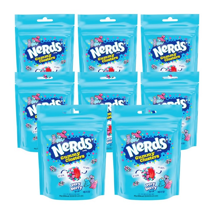 너즈 구미 클러스터 베리배리, 8개, 85g