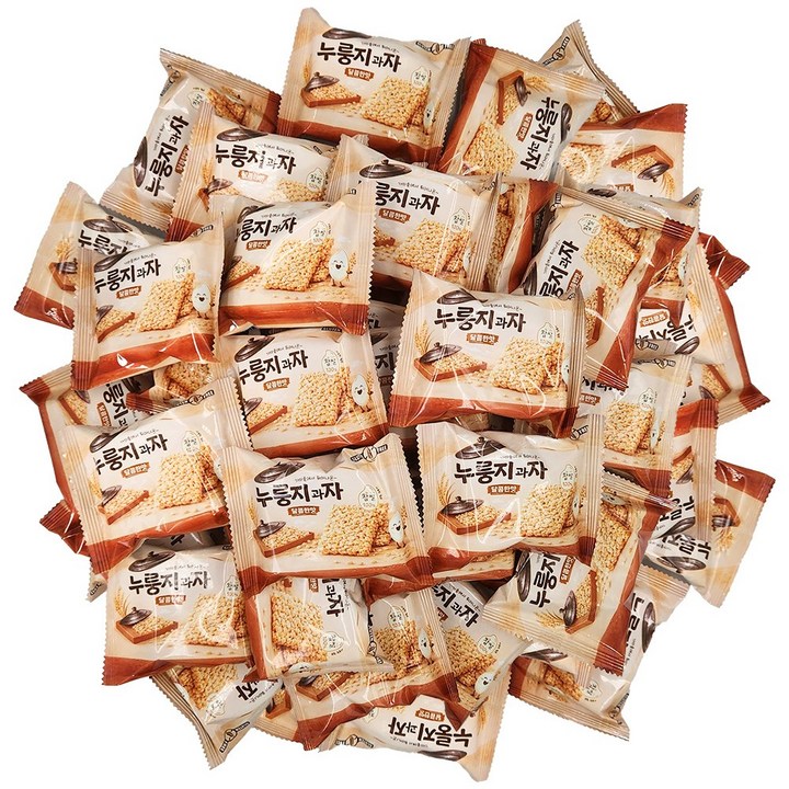 찹쌀누룽지 스위트 쌀과자 찹쌀100% 달콤한맛 50개