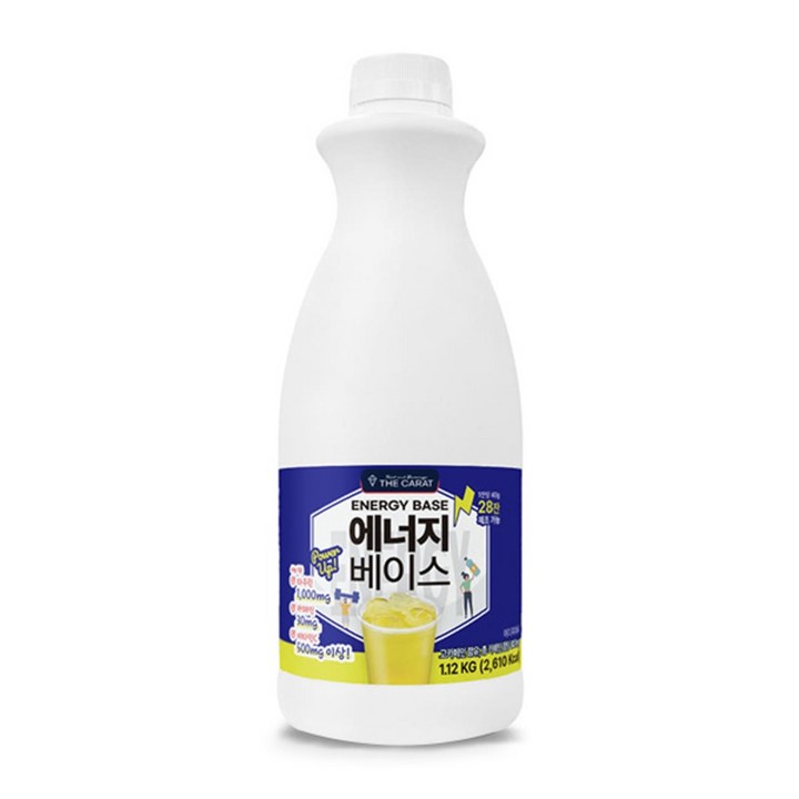 더캐럿 에너지 음료 베이스 얼박사, 1.12kg, 1개