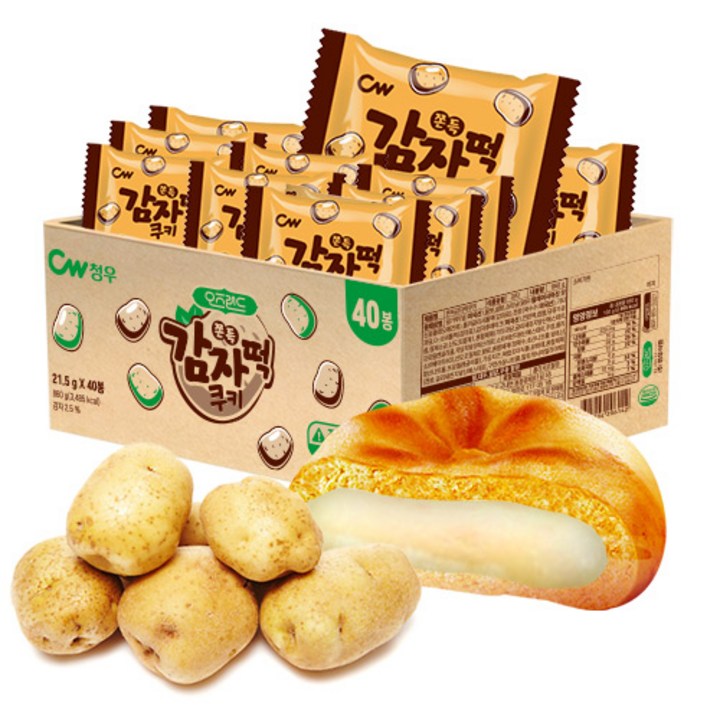 오즈랜드 청우 쫀득 감자떡쿠키, 1개, 860g