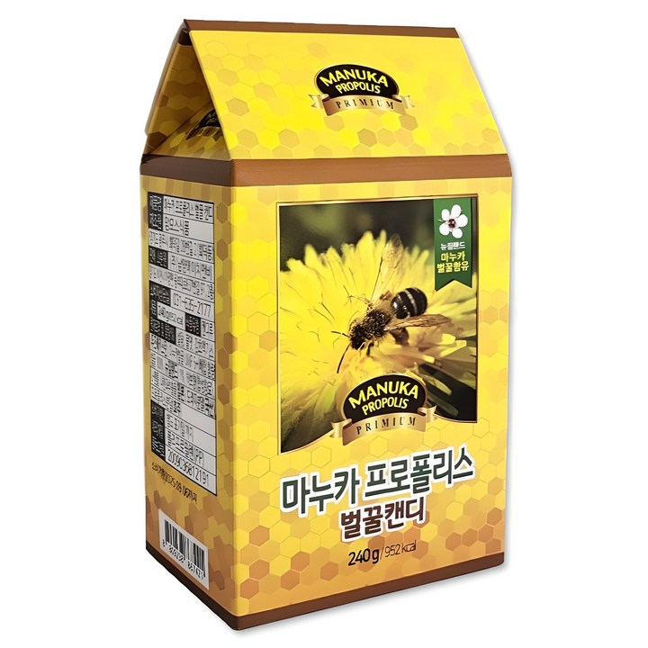 마누카 프로폴리스 벌꿀캔디, 240g, 1개