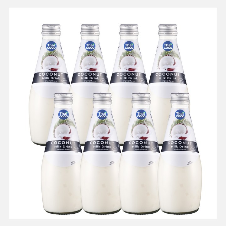 타이코코 코코넛밀크 위드 나타드코코 오리지널, 8개, 300ml