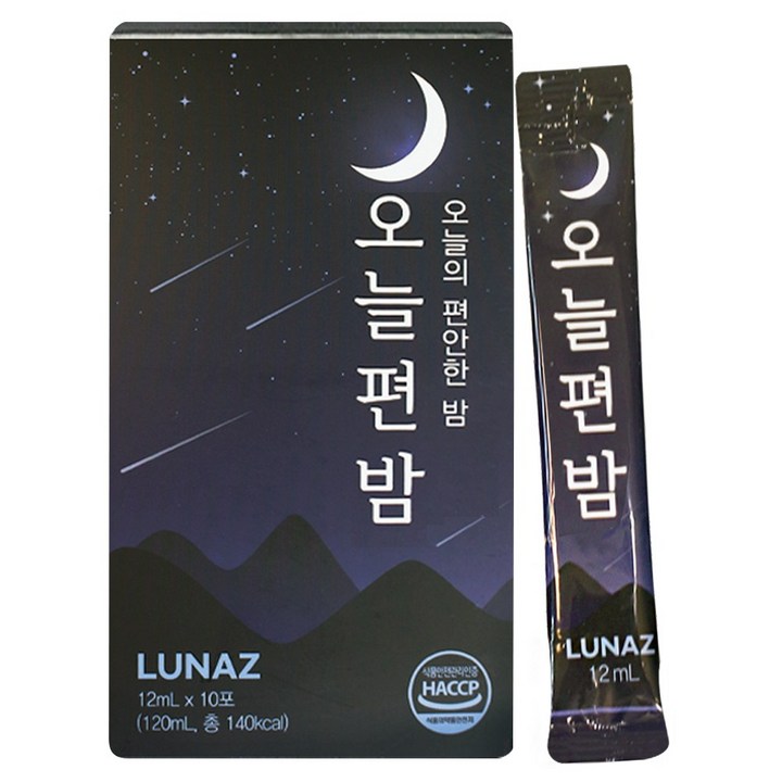 오늘편밤 산조인 용안육 차, 10개, 12ml