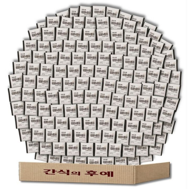 찹쌀 누룽지 과자 쌀과자 무가당 대용량 고소한맛, 100개, 25g