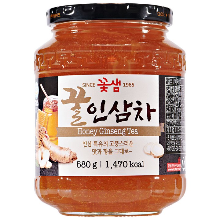 꽃샘 꿀인삼차, 580g, 1개입, 1개