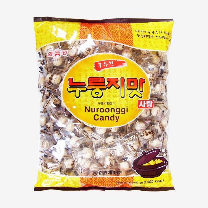 한양제과 누룽지맛사탕, 1개, 1kg