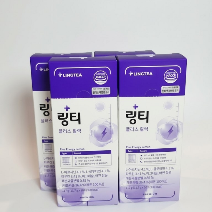 링티 플러스 활력 10p, 117g, 4개