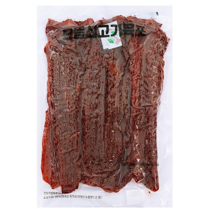 으뜸 쇠고기육포, 600g, 1개