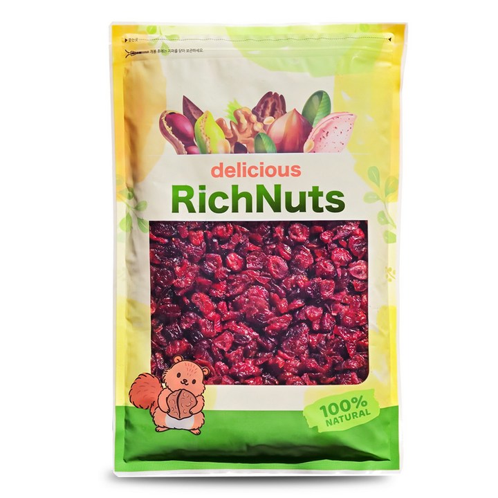 리치너츠 건크랜베리 미국산, 1개, 1kg