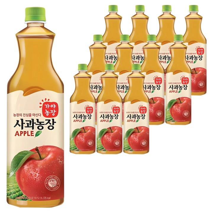 가야농장 사과농장, 1.5L, 12개
