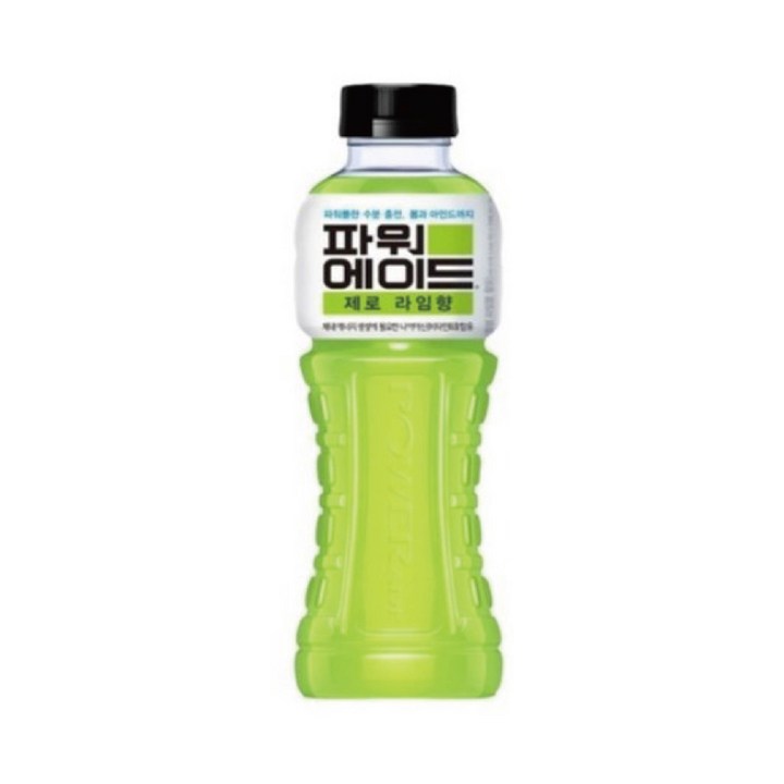 파워에이드 제로 라임향, 600ml, 6개