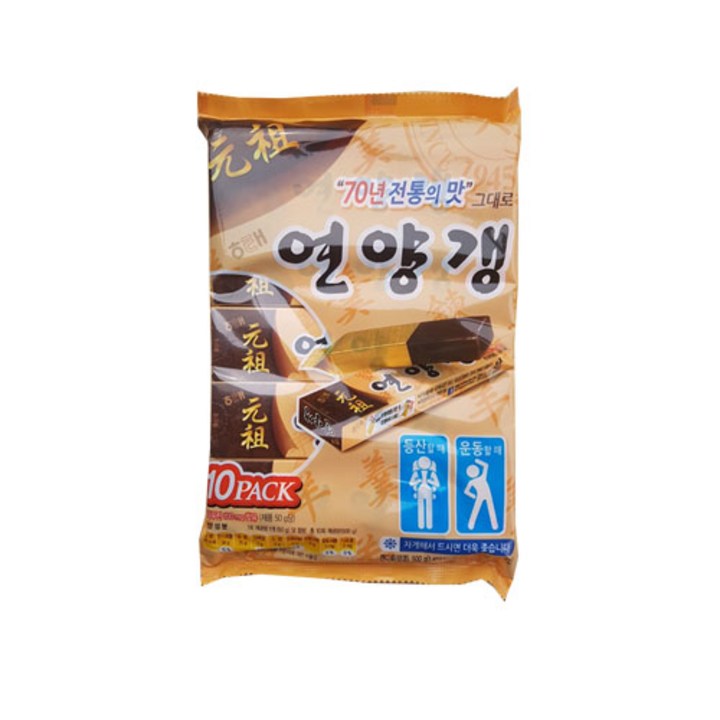 해태제과 연양갱, 50g, 10개