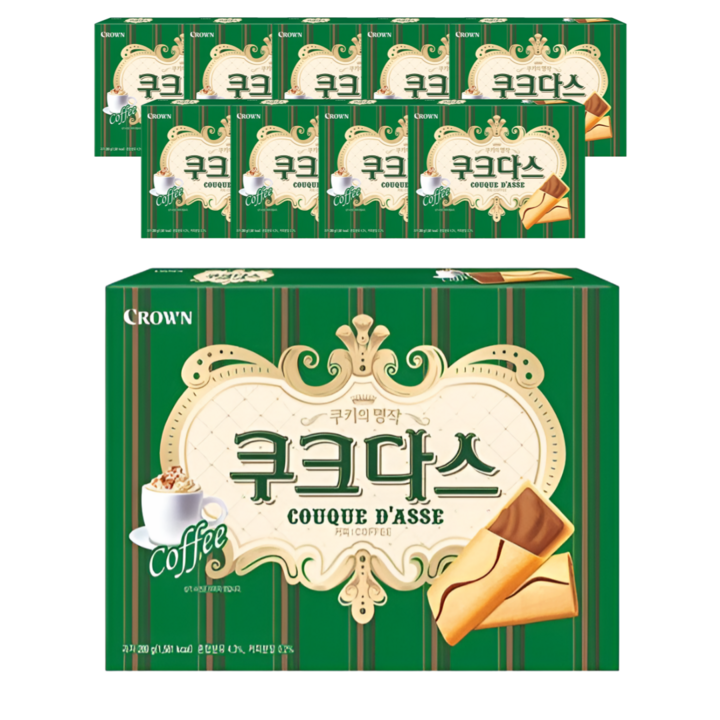 쿠크다스 커피, 289g, 10개