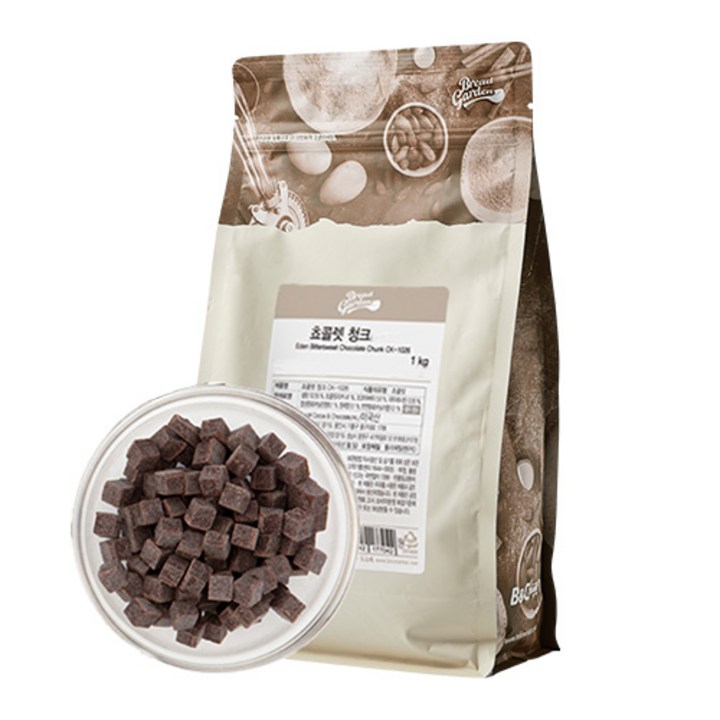 [브레드가든] 다크 청크 초코칩 (컴파운드), 1개, 1kg