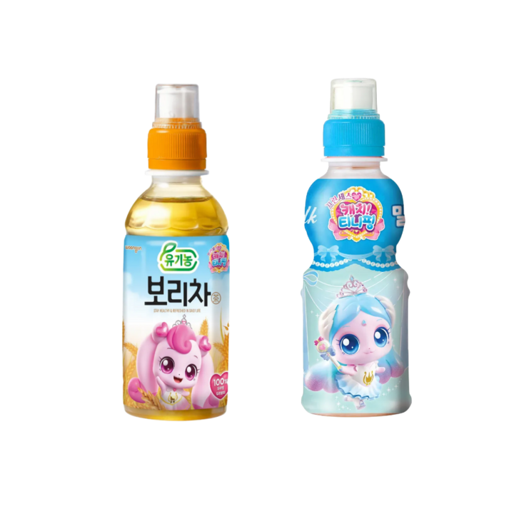 캐치티니핑 보리차+밀크, 24개, 200ml