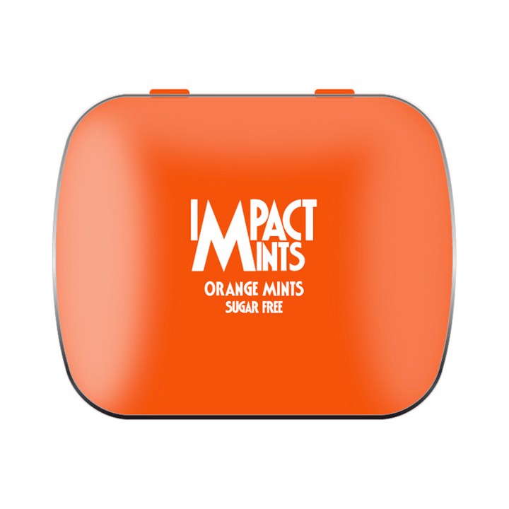 임팩트 민트 캔디 오렌지 독일 금연 무설탕 사탕, 14g, 1개