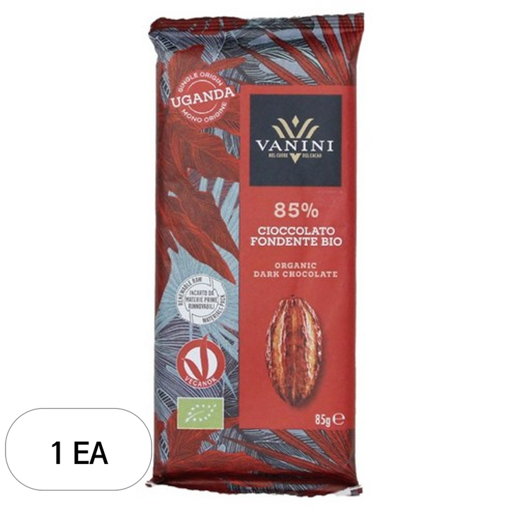 바니니 유기농 85% 다크 초콜릿, 85g, 1개