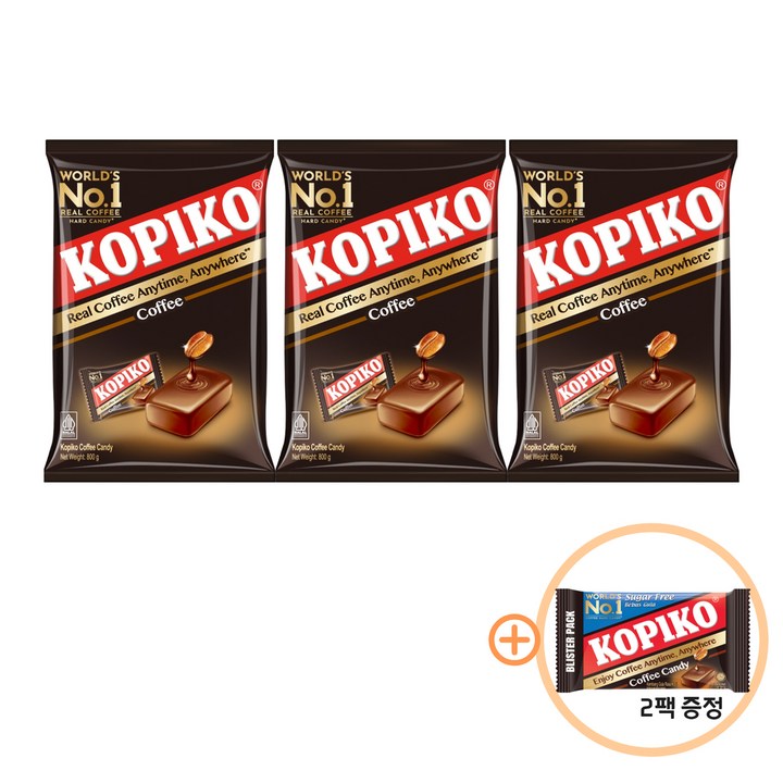 코피코 커피맛 캔디, 800g, 3개