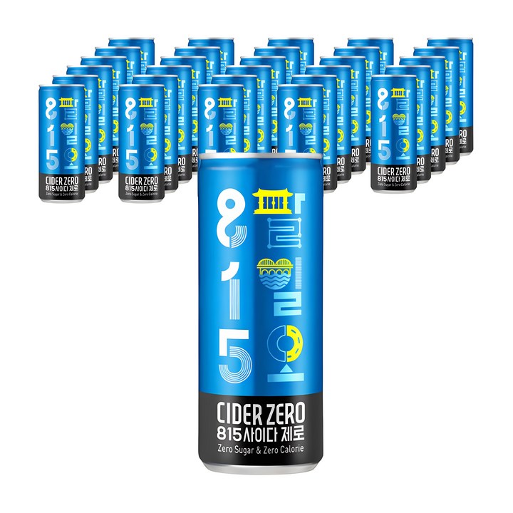 815 사이다 제로, 30개, 250ml