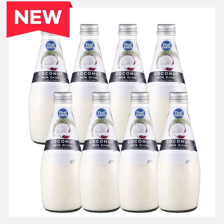 타이코코 코코넛밀크 위드 나타드코코 오리지널, 8개, 300ml