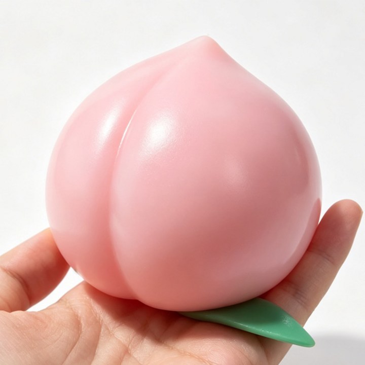 복숭아 크런치, 100g, 1개