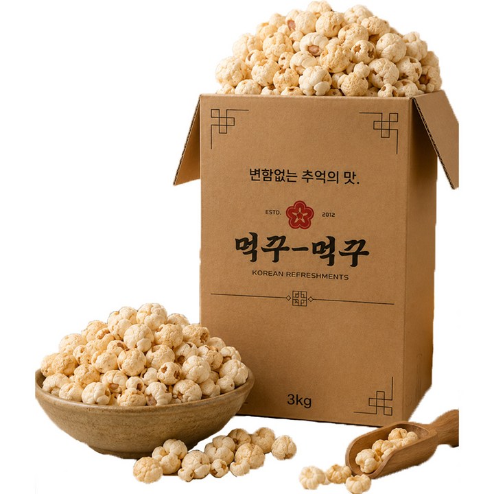먹꾸먹꾸 맛강냉이 가당 3kg, 1개