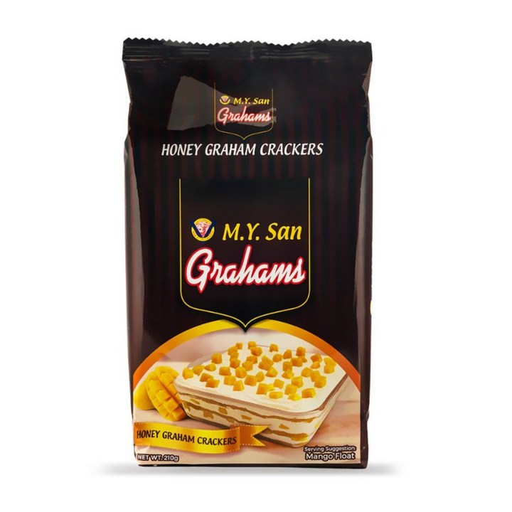 그라함스 허니 크래커 (M.Y. San Grahams Honey Graham Crackers), 210g, 1개