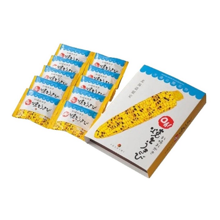 요시미 삿포로 오카키 오 구운 옥수수 10개입, 1개, 180g