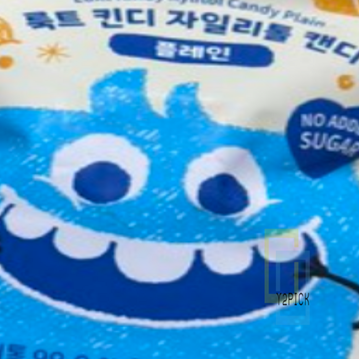 룩트 킨디 자일리톨 캔디 플레인, 35g, 2개