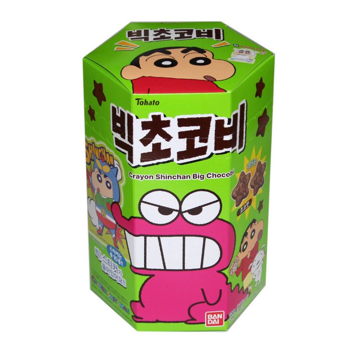 토하토 크레용신짱 빅초코비, 100g, 1개