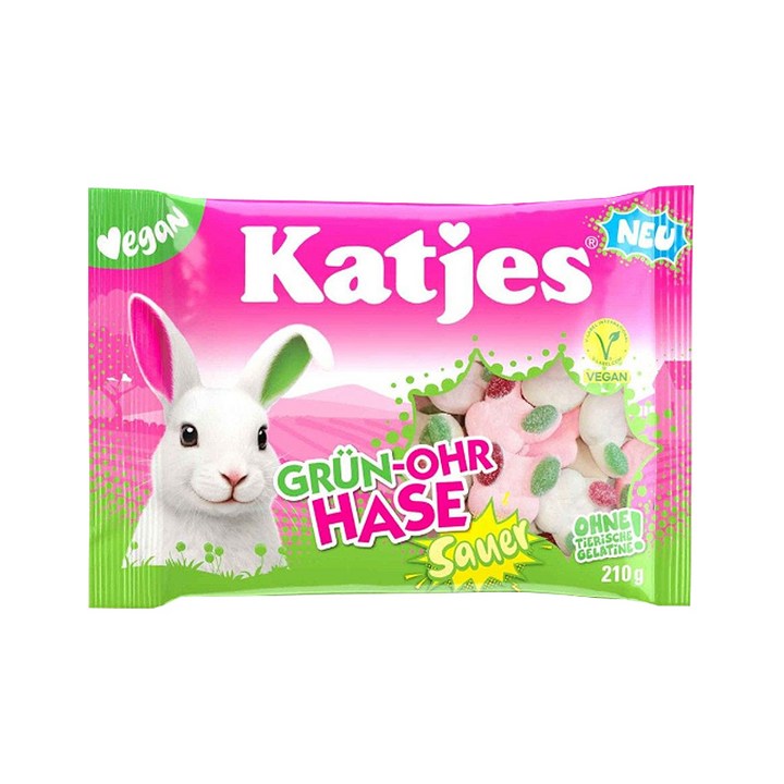 캇예스 비건젤리 베러버니 토끼젤리 사우어 210g, 1개