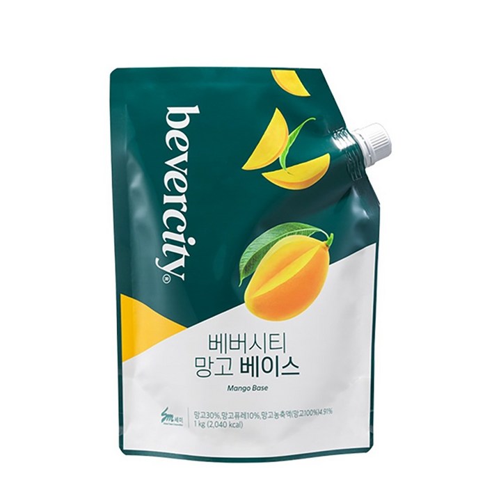 베버시티 망고 베이스, 1kg, 6개