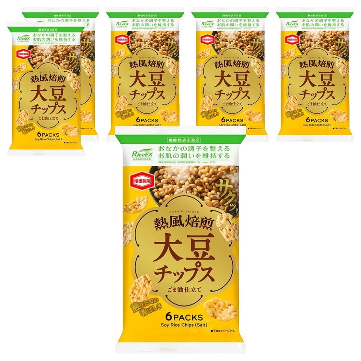 카메다 열풍 로스팅 콩과자 스낵 칩 54g 12봉, 12개