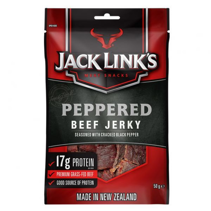 잭링크스 비프 져키 페퍼 육포, 50g, 1개