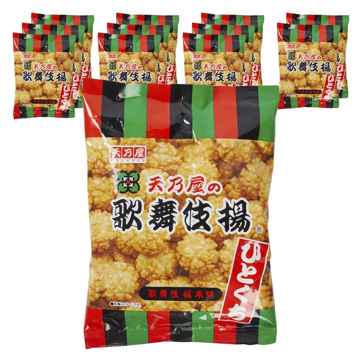 아마노야 가부키아게 한 입 크기, 12개, 68g