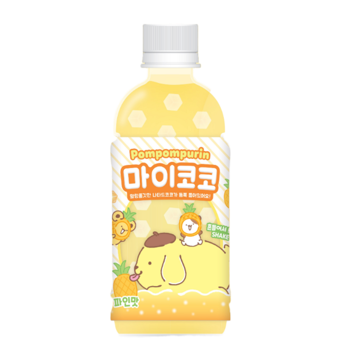 폼폼푸린 마이코코 파인애플맛, 36개, 340ml