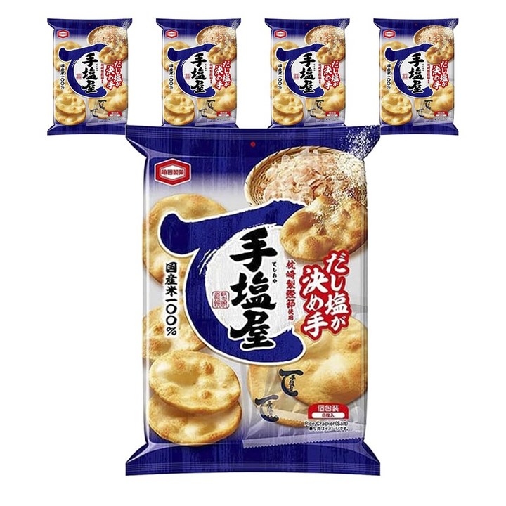 카메다 테시오야 쌀과자 8개입, 5개