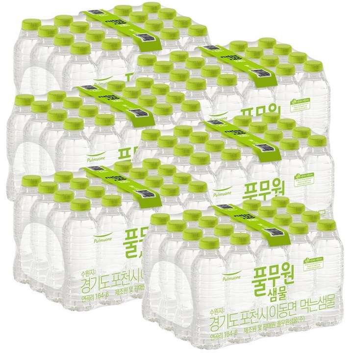 풀무원샘물 무라벨 생수, 500ml, 120개