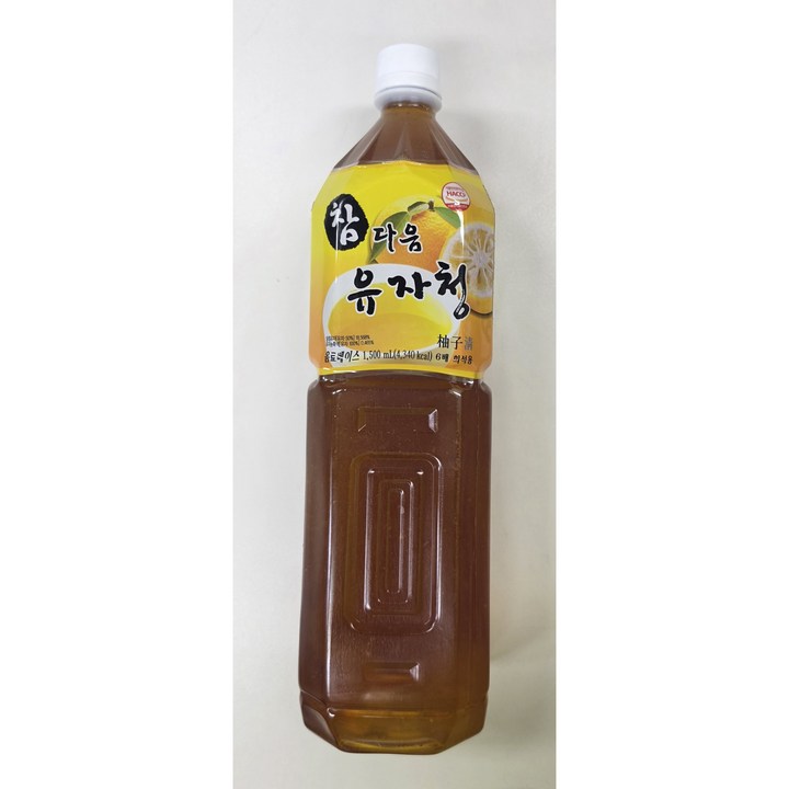 파낙스 참다음 유자청, 1.5L, 4개