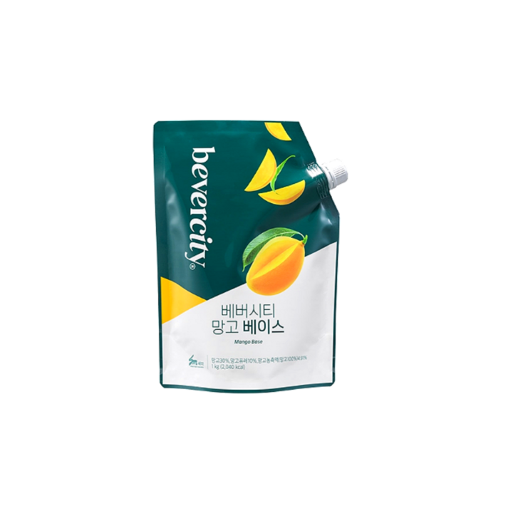 베버시티 망고 베이스, 1kg, 4개