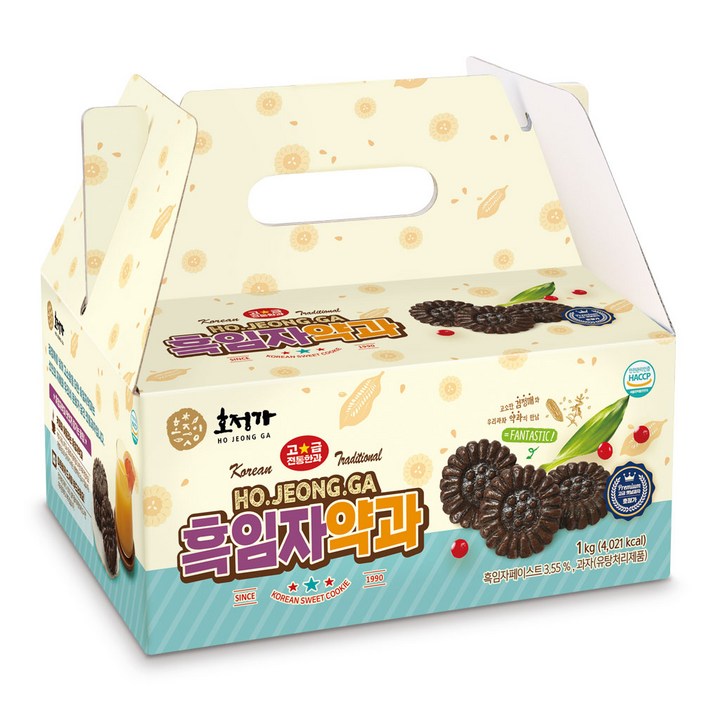 호정가 흑임자 약과, 1kg, 1개