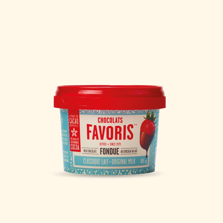 초콜라츠 파보리스 밀크 초콜릿 퐁듀 85g, 1개